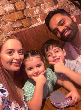 A post by @themodernsinghs on TikTok caption: Obsessed with this mermaid trend so had to do it with the kiddies - in love 🥰❤️ #fyp #nz #trend #mermaid #family 