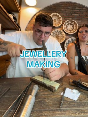 A post by @ieuanjoness on TikTok caption: jewellery making gone wrong :) @My Adventure Project gifted