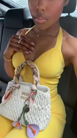 A post by @sheneawalker on TikTok caption: Brunch things 😍 Black in women in yellow? Should be a crime! #ootd #fashioninspo #fairy #fashiongirl 