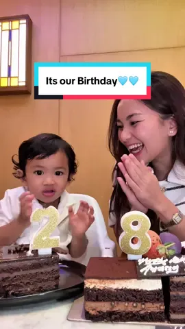 A post by @lalitahutami on TikTok caption: Its our birthday🩵 1 June & 31 May😆 @Ibnu Wardani @Alvarazka Antarsukha Wardani 