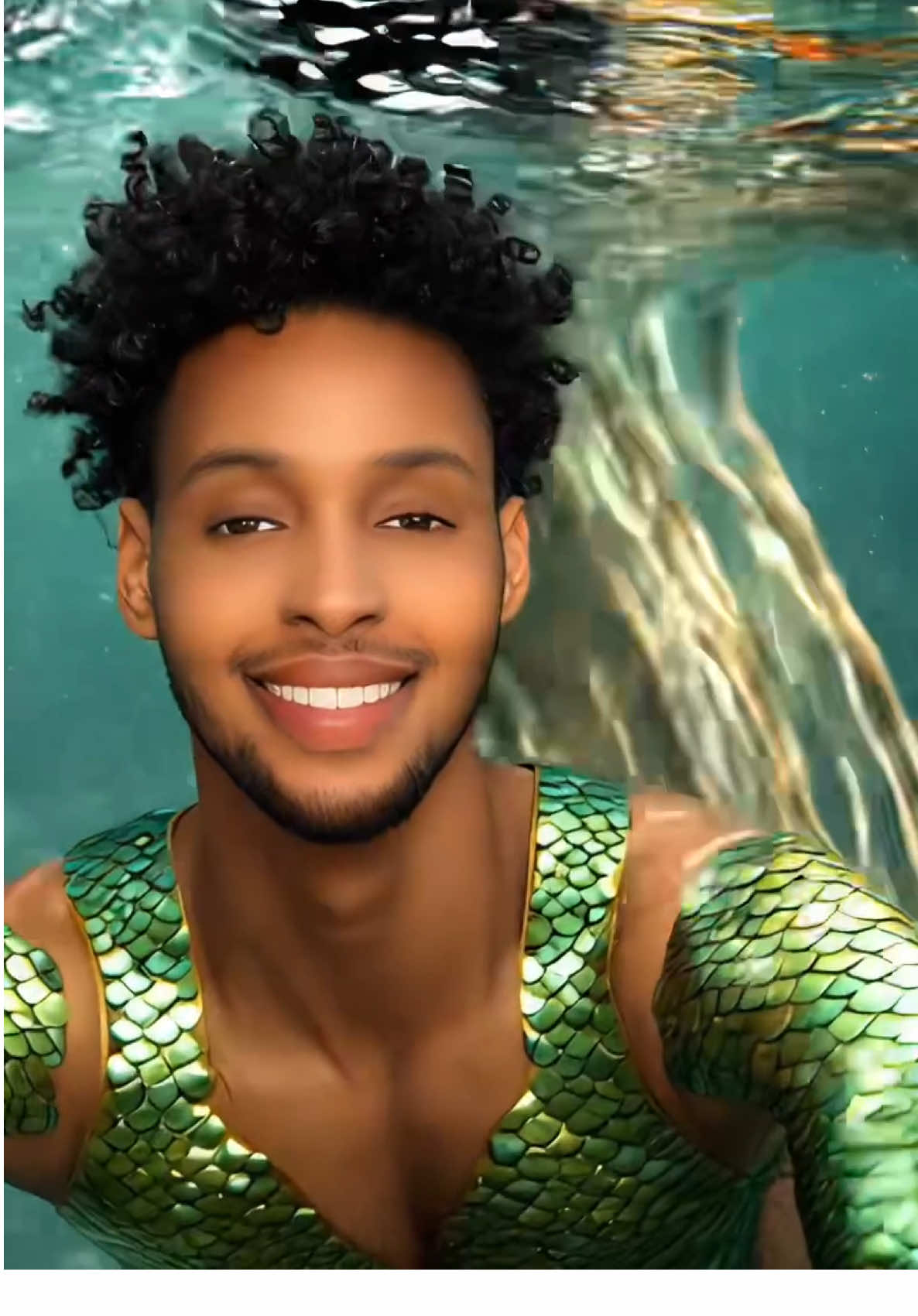 A post by @ridka_cade__ on TikTok caption: #al #mermaid #ridkacade😍 