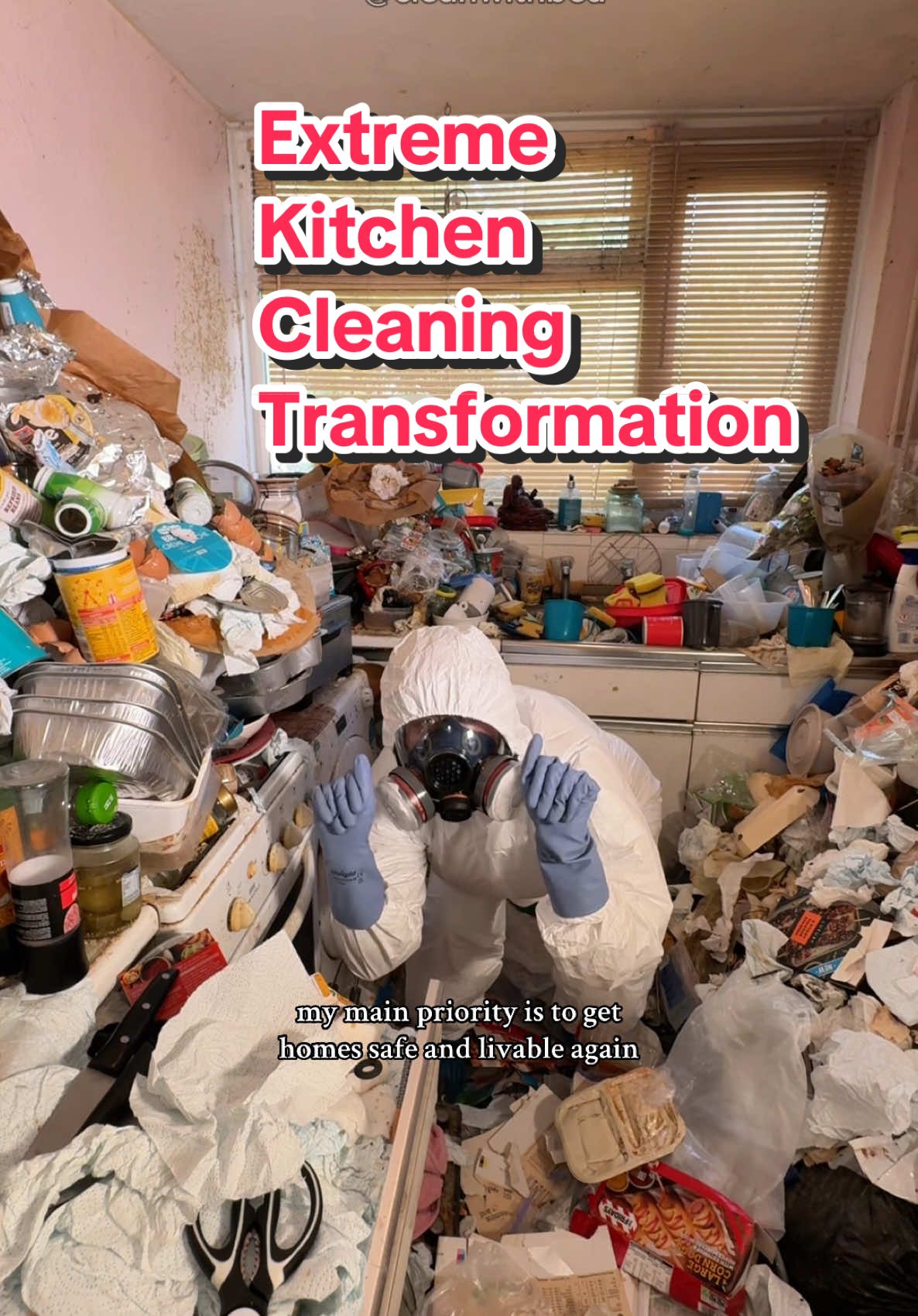 A post by @cleanwithbea on TikTok caption: Extreme Kitchen Cleaning Transformation #cleantok #cleaning  #homeimprovement #transformation 