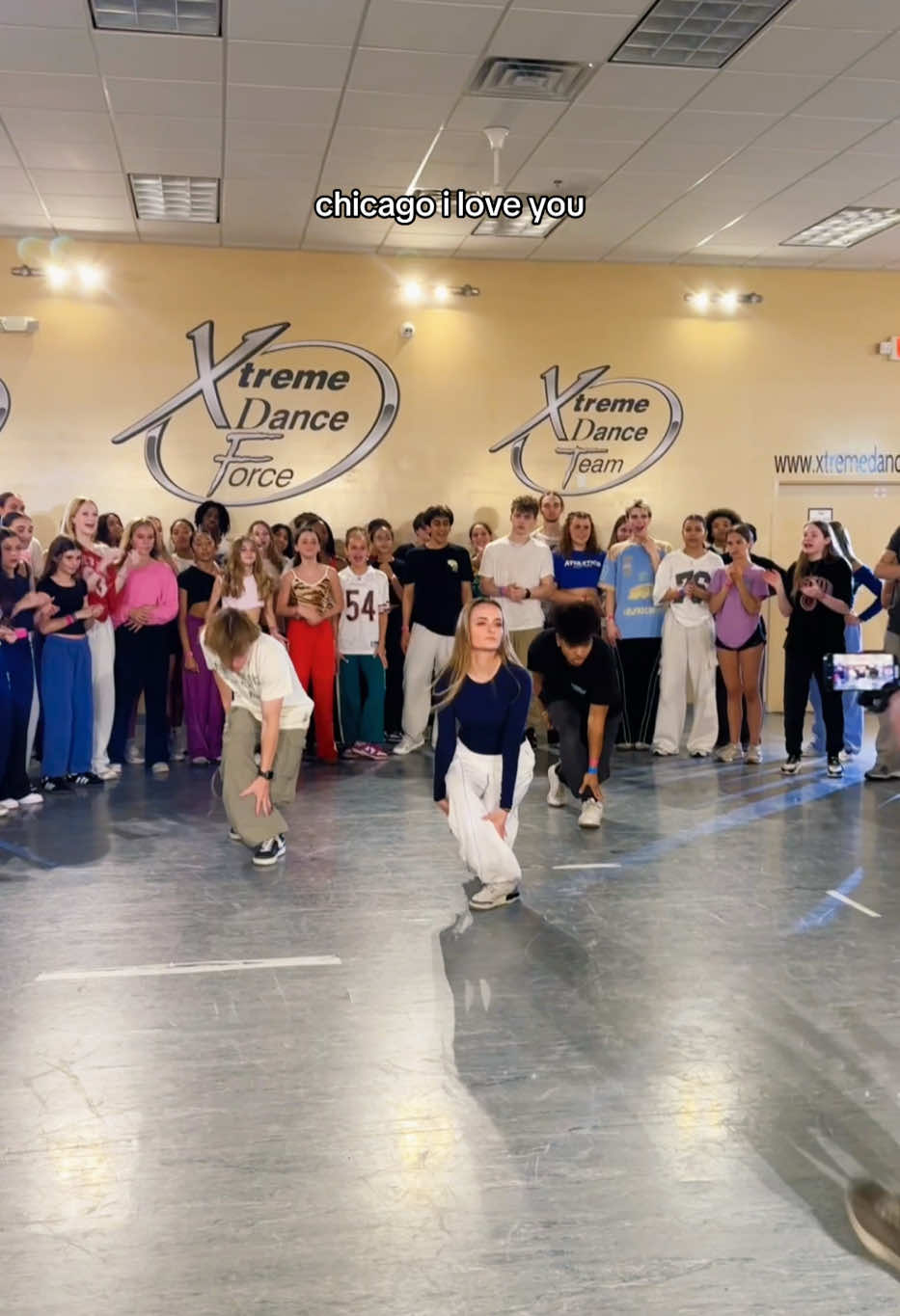 A post by @kellysweeney1 on TikTok caption: thank you for a full house ❤️ @tate mcrae #kellysweeneychoreo #justkeepwatching #tatemcrae #F1 