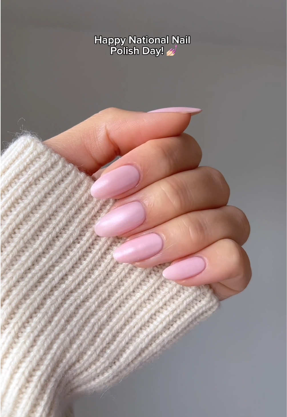 A post by @nailsbyalsn on TikTok caption: Celebrating National Nail Polish Day with @Sally Hansen ! 💅💗  Painting my nails with the beautiful shade ‘Make It Snappy!’ Available at @@Shoppers Drug Mart #pinknails #nailinspo #nationalnailpolishday #sallyhansen 