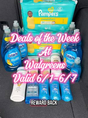 A post by @kouponingwithkristy on TikTok caption: Deals of the Week at Walgreens! Valid until 6/7! #couponcommunity #couponing #coupon #couponfamily #walgreens #walgreenscouponing #walgreensdeals #save #savemoney #deals 