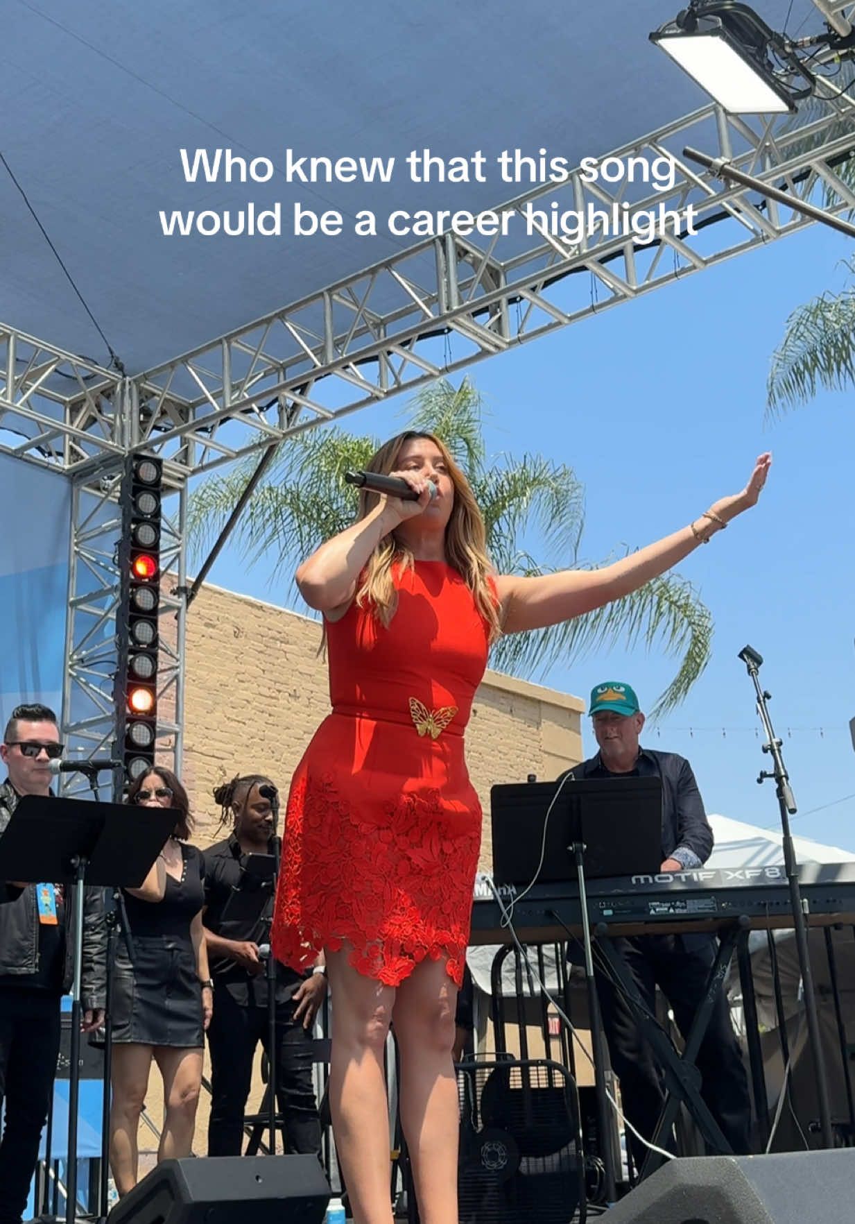 A post by @ashleytisdale on TikTok caption: Still hits every time 