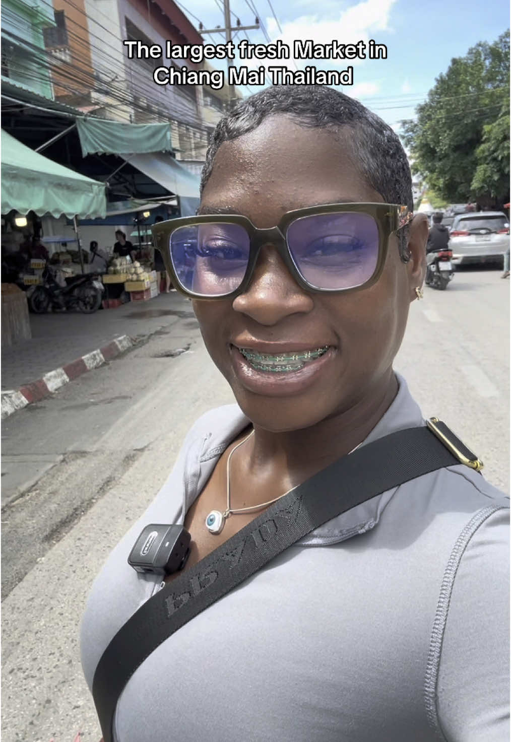 A post by @miraspiveytravels on TikTok caption: Making Groceries at Chiang mai Fresh Fruit Market🌱🛒🔥💖 #thailand #livinginthailand #fyp #fypシ #chiangmai 
