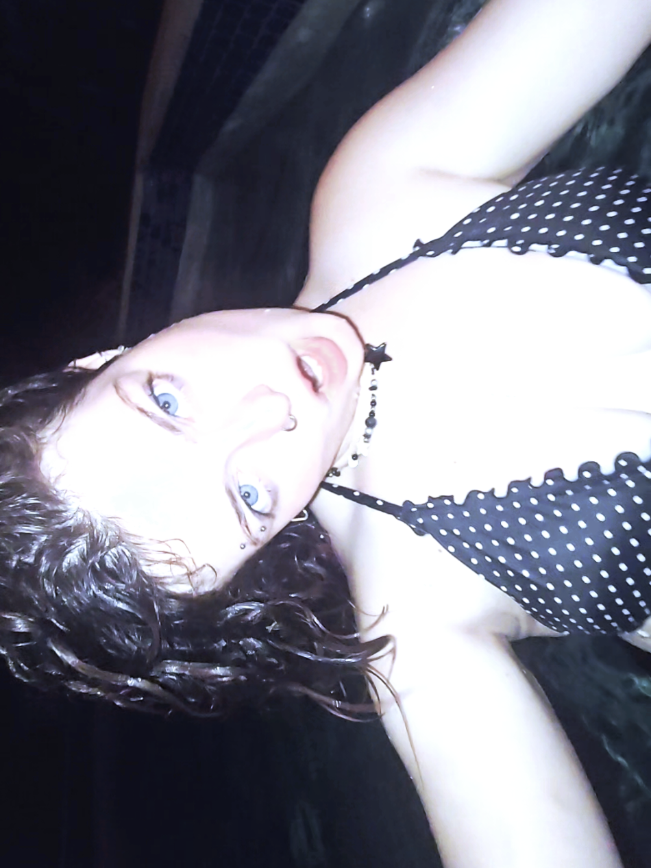 A post by @ on TikTok caption: #lipsync #alt #alttok #getscared #emo #fyp 