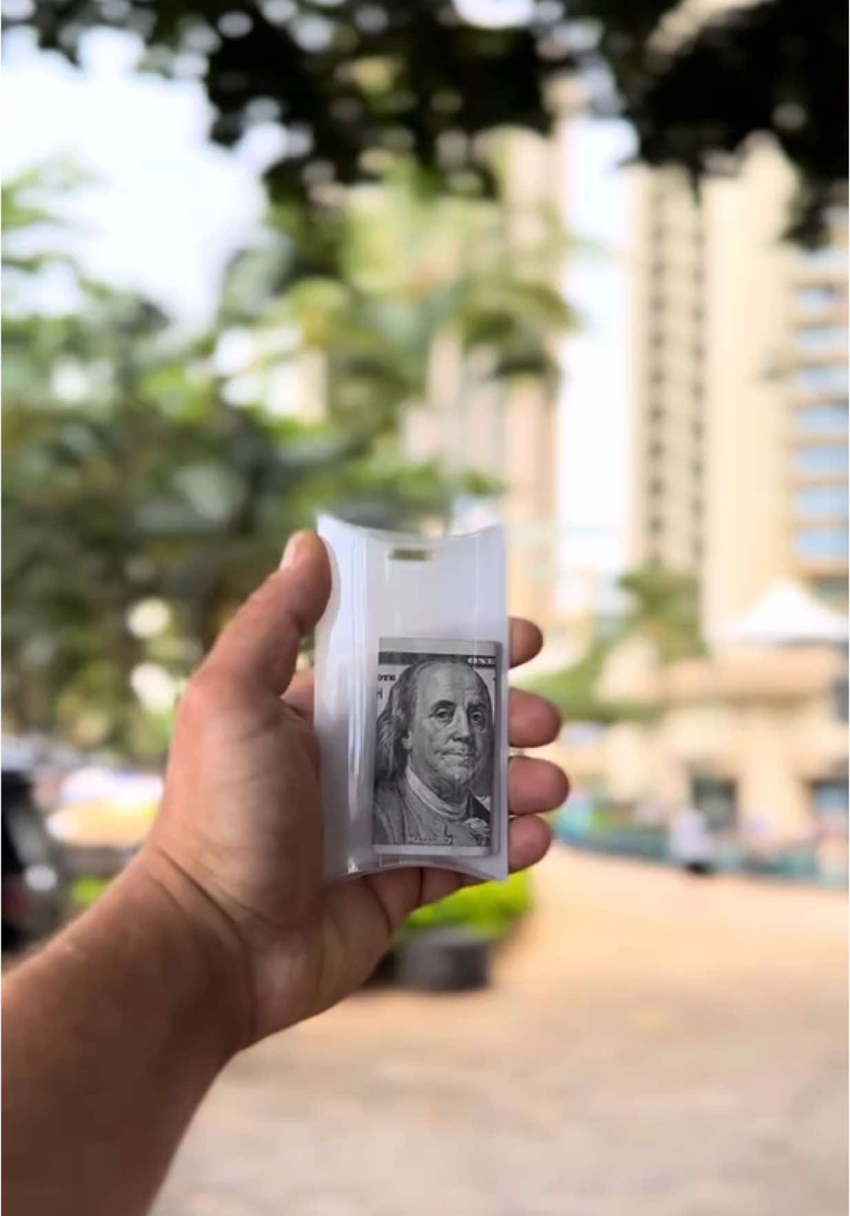 A post by @cashquestusa on TikTok caption: Aloha Fox! 🌺🦊 Today we dropped 💵 in the heart of Waikiki, and this time… it’s in a 🌴tree! Yeah, you heard that right — real cash hanging out island style! So if you’re chillin’ nearby, get up and hunt it down before someone else grabs it first! 🏃‍♀️🌊 And don’t forget to film the moment you find it — we wanna see those island smiles 😄 #cashquestusa #waikikihunt #hawaiivibes #cashdrop #hiddenmoney #findthecash #treasurehunt #waikikibeach #cashchallenge #islandadventure #cashinthetrees #alohaquest