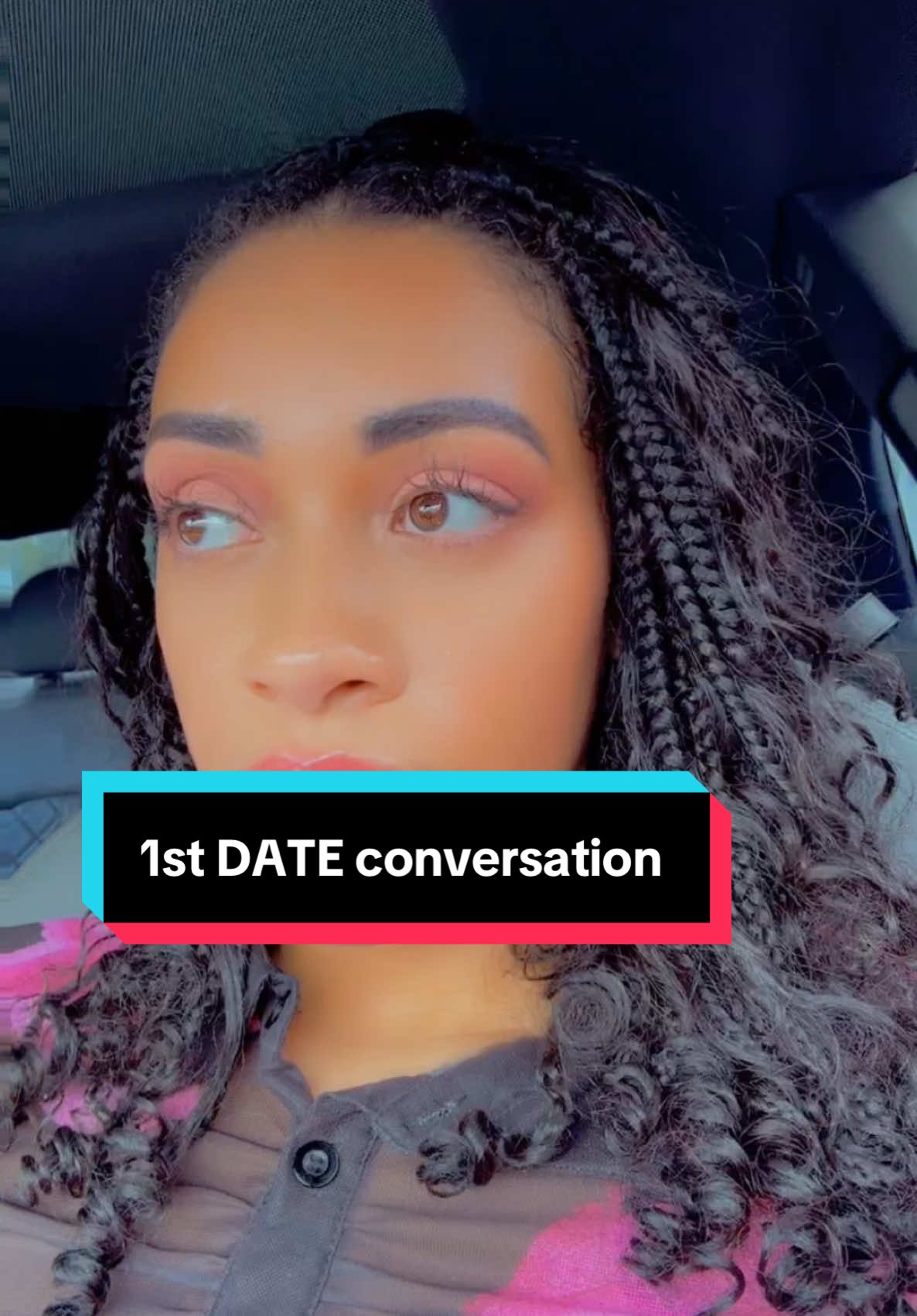 A post by @anissanicolehill on TikTok caption: 1st date conversation 😂😂😂 who wants to hear PART II? #tiktoklive #relatable #relationship #fit #Fitness #beauty #love #fypシ #fyp #CapCut #foryoupage❤️❤️ #foryoupage #loveyou #selflove 
