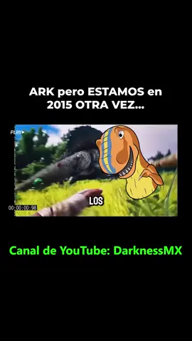 A post by @darknessmx_ on TikTok caption: DarknessMX en Twitch #ark #Dark #ark2015 #arksurvivalevolved #arkascended #unrealengine5  ARK pero ESTAMOS en 2015 OTRA VEZ…