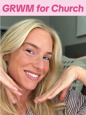 A post by @bethannebrice on TikTok caption: GRWM for Church! Ahhh this song🌻🦋🪽💐🕊️ You killed it @Franni Cash & WE’RE SEEING U & BRANDON IN OCTOBER HEHEHEHEHE Happy Sunday, y’all💗