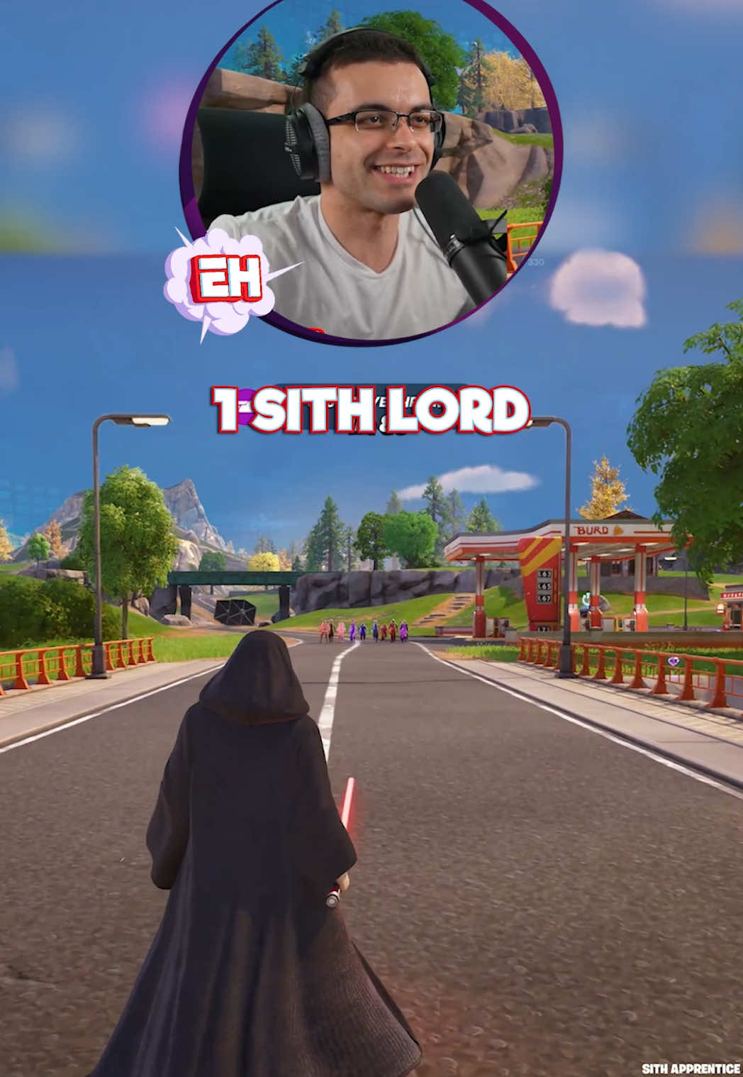 A post by @nickeh30 on TikTok caption: Who wins in a fight: 1 Sith Lord or 10 Jedi?