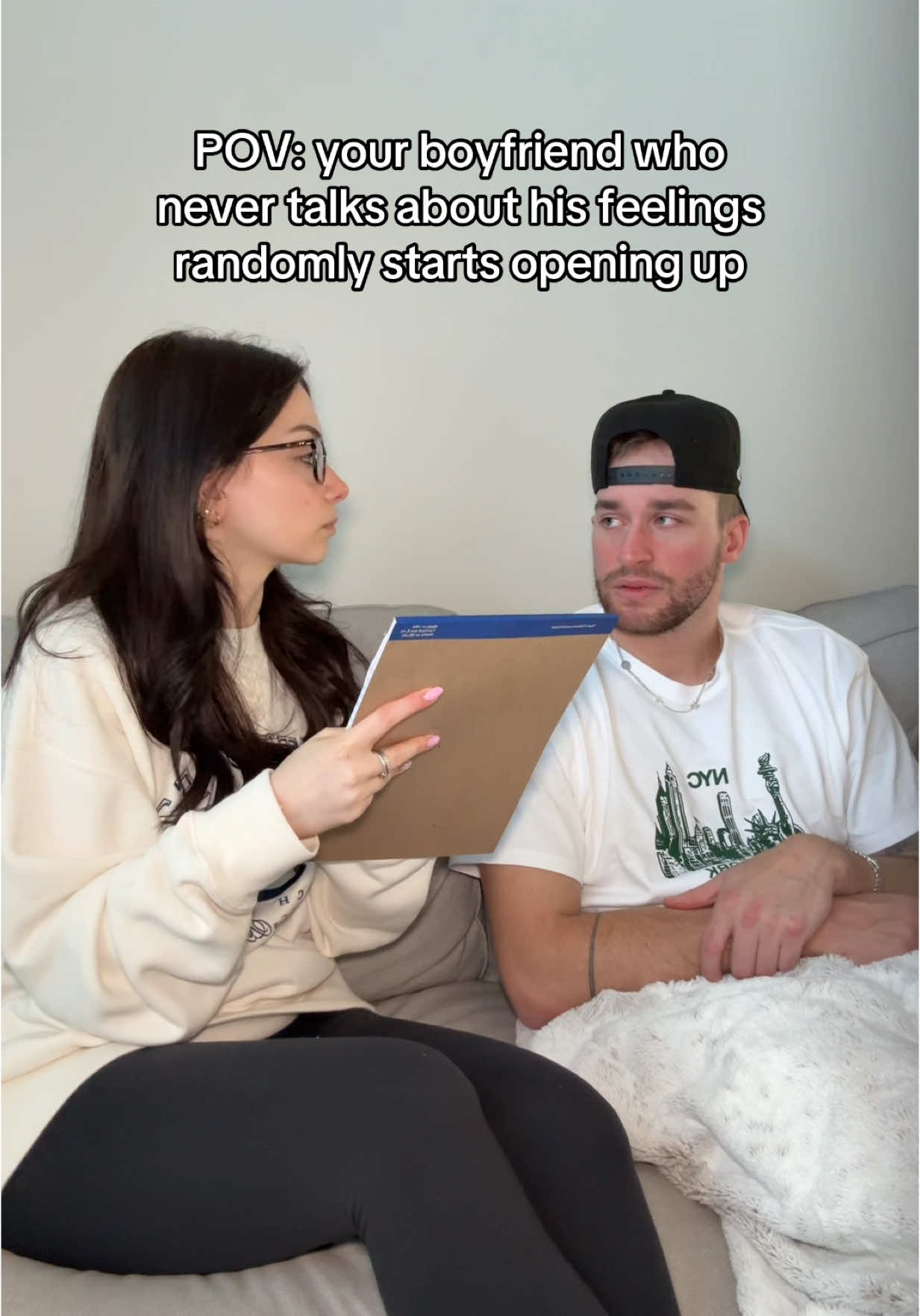 A post by @angelac0123 on TikTok caption: I’m all ears 🥺😂 IB: @Molly and Jordy 