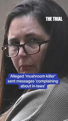 A post by @dailymailcrime on TikTok caption: Erin Patterson was part of a true crime group chat on Facebook. Messages have been shared in court that show her complaining about her in-laws. #crime #crimetok #crimestories #dailymail #australia #fyp #trial
