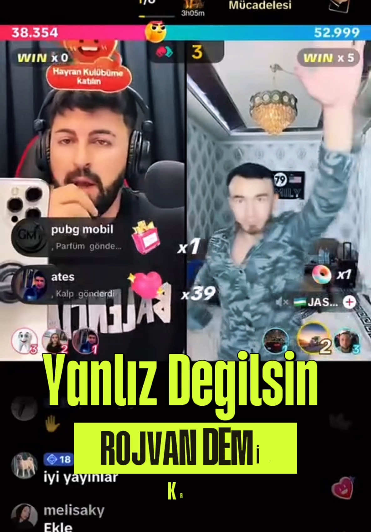 A post by @rojvandemir_magazin on TikTok caption: Yenildi sandı ama süpriz oldu @Rojvandemir #rojvandemir #türkiyebirincisi #van #bitlis #patnos 