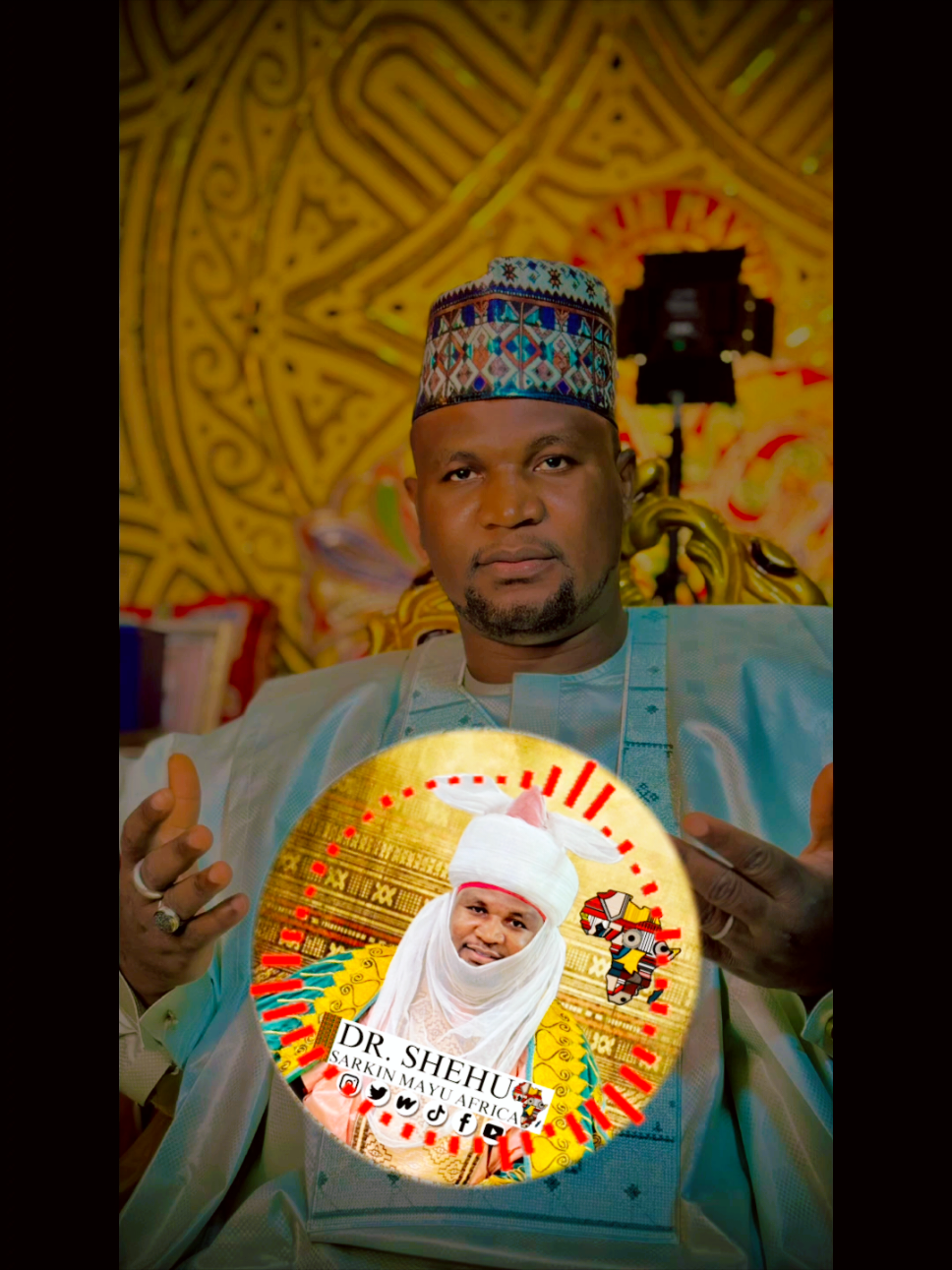 A post by @sarkin_mayu_africa on TikTok caption: #drshehusarkinmayu #sarkinmayuafrica ##arewa__tiktok #alhmdulillah 