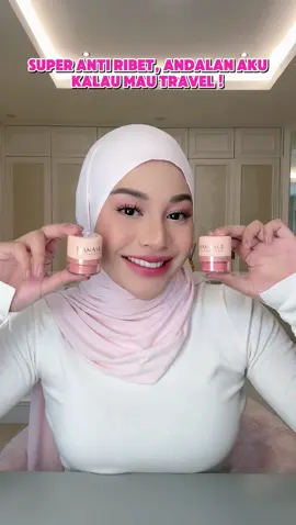 A post by @aureliehermansyahatta on TikTok caption: Siapa yang setuju kalau blush on hanasui ini emang best banget?! Apalagi kalau lagi travelling jadi simple banget gaperlu brush lagi. #hanasuiblushon