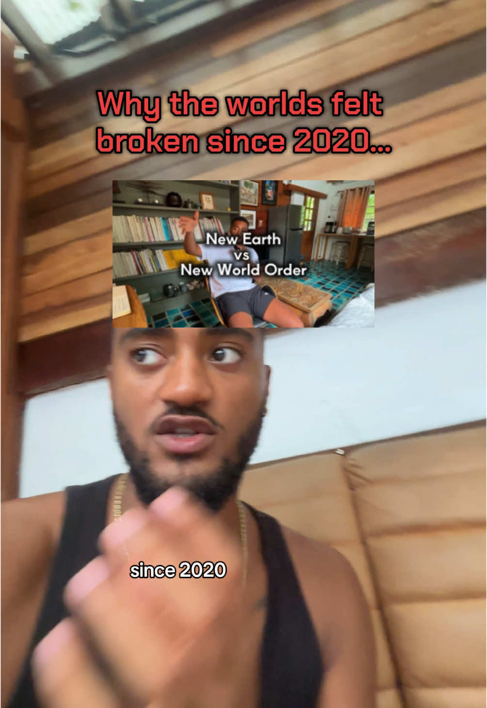 A post by @jaykaizen on TikTok caption: Why the world has felt broken since 2020…