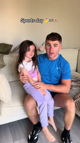 A post by @ruairimcgivern on TikTok caption: Robyn's 1st sports day 
