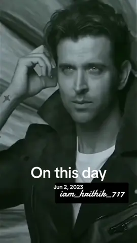 A post by @iam_hrithik_717 on TikTok caption: #onthisday