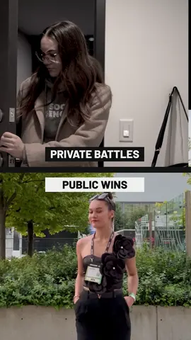 A post by @maddietheresa on TikTok caption: If you’re grinding in the shadows today, remember: those private battles make every public win possible.