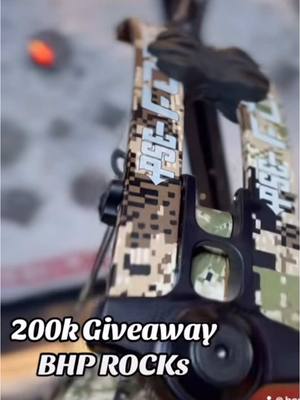 A post by @bowhunterplanet on TikTok caption: Share the love giveaway! Chance to win a PSE archery bow.  Help us get to 200k so we can pick a winner #archery #bowhunting 