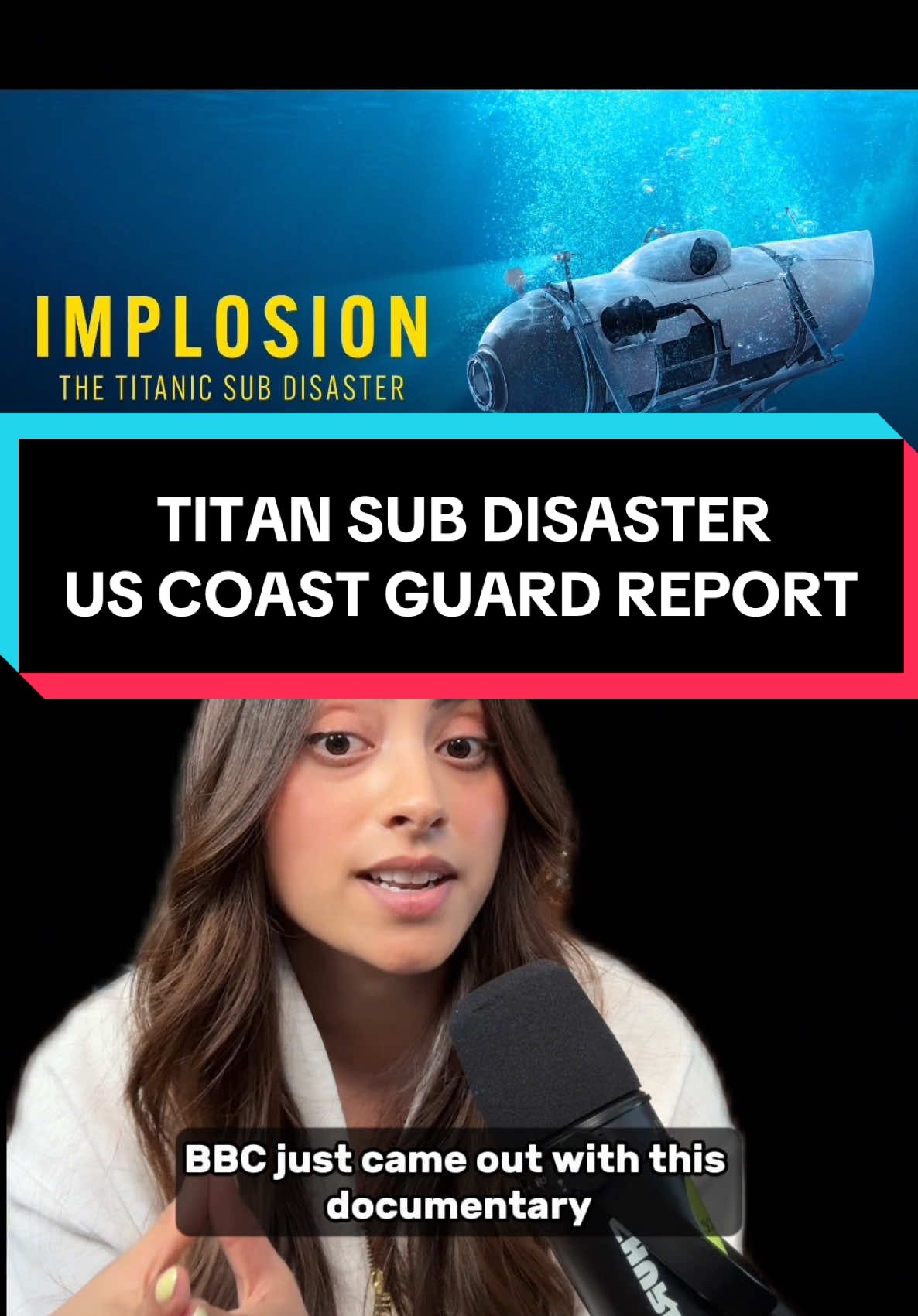 A post by @tilscience on TikTok caption: This has now become as eerie as the Titanic  Also, how has it already been 2 years??? Let me know if you want a long form YT video on this! #oceangate #titansub #titanic #truecrime 