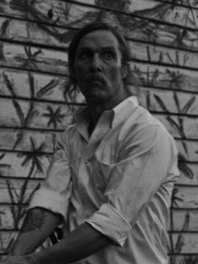 A post by @jhonypeuz on TikTok caption: rewatched ts #truedetective #rustcohle #edit