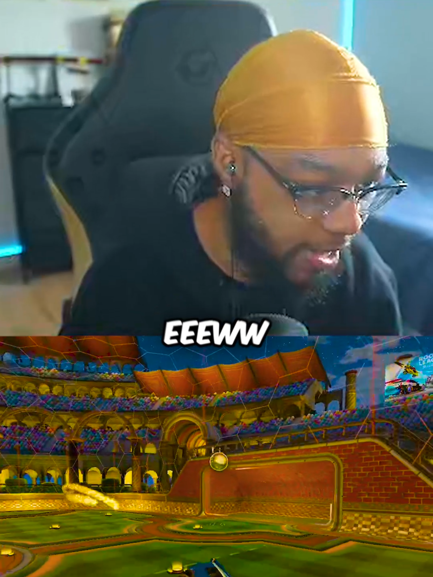 A post by @therealarsenal on TikTok caption: PEAKING IN SSL #rocketleague #rocketleaguehighlights #rocketleaguegoals #arsenalrl