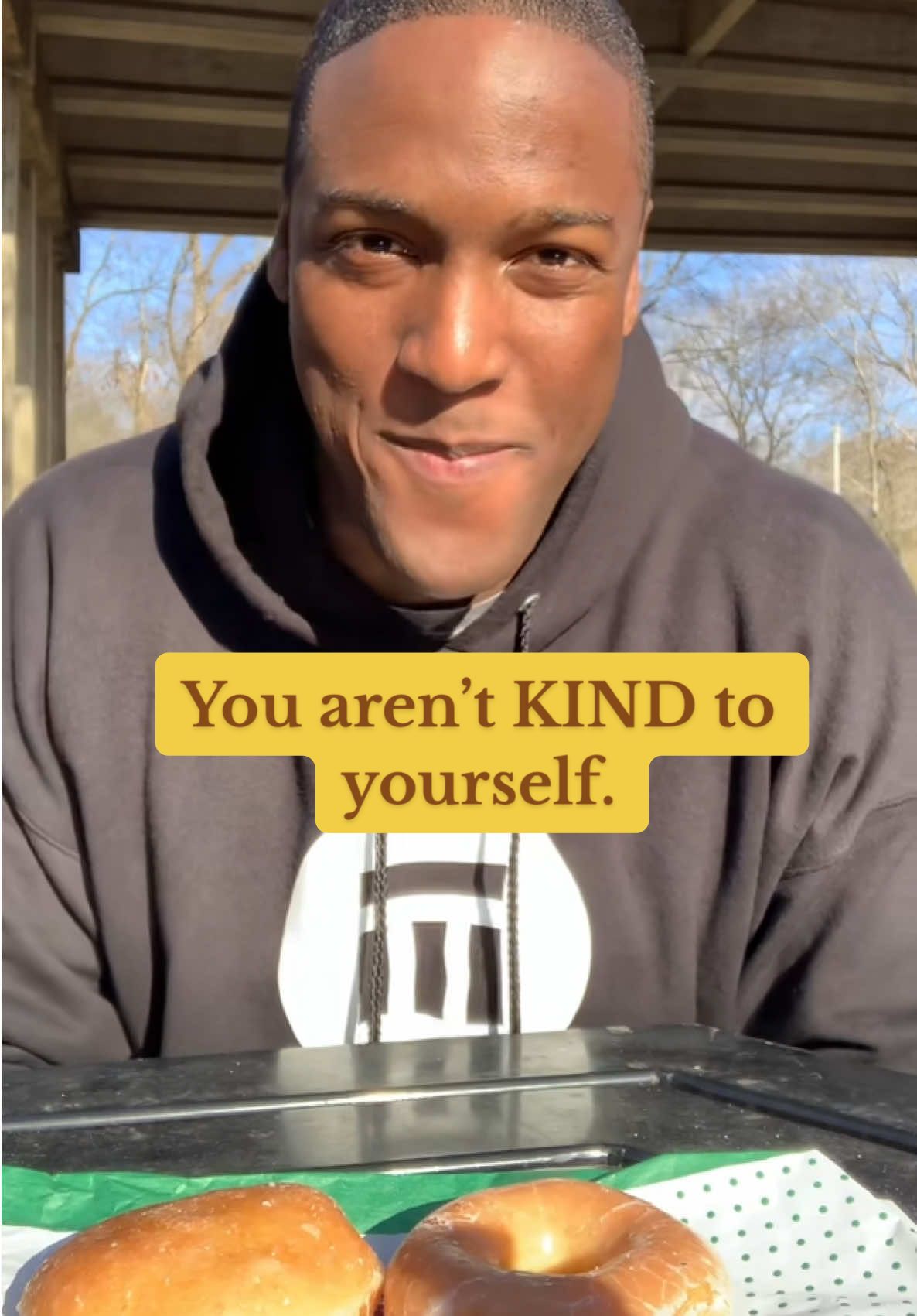 A post by @yourprouddad on TikTok caption: These last 6 months or so have been a struggle in my walk. I’ve struggled with all sorts of things that make me feel like a bad Christian— that make me feel unworthy to be a child of God.  And it’s hard. It’s hard to fail over and over, sometimes willingly, and still believe that you are stilll covered by the blood of the Cross —by Jesus’s death and his payment for your sins….that you still have salvation. But it’s true. There is grace, there is a chance to start again and dust yourself off. I’ll say it again, there is grace, there is a chance to turn away and try again, keep trying again. Keep trying again.  You aren’t all “bad”. You’re human. You’re living life for the first time, and God has givien you space to make poor choices. He expects righteousness from you, but he is more patient and graceful than you could imagine.  When you start to feel guilty and worthless and “all bad”, remember Jesus’s work on the cross and the redemption it gives you, the power it grants you to overcome your struggles and the grace afforded you through the process! You are a child of God and you, and I can do this!
