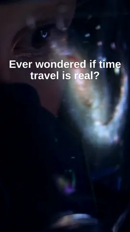 A post by @dropsknowledge on TikTok caption: Time travel might be conceptually possible. #edutok #ConSantanderConecto #stem #physics