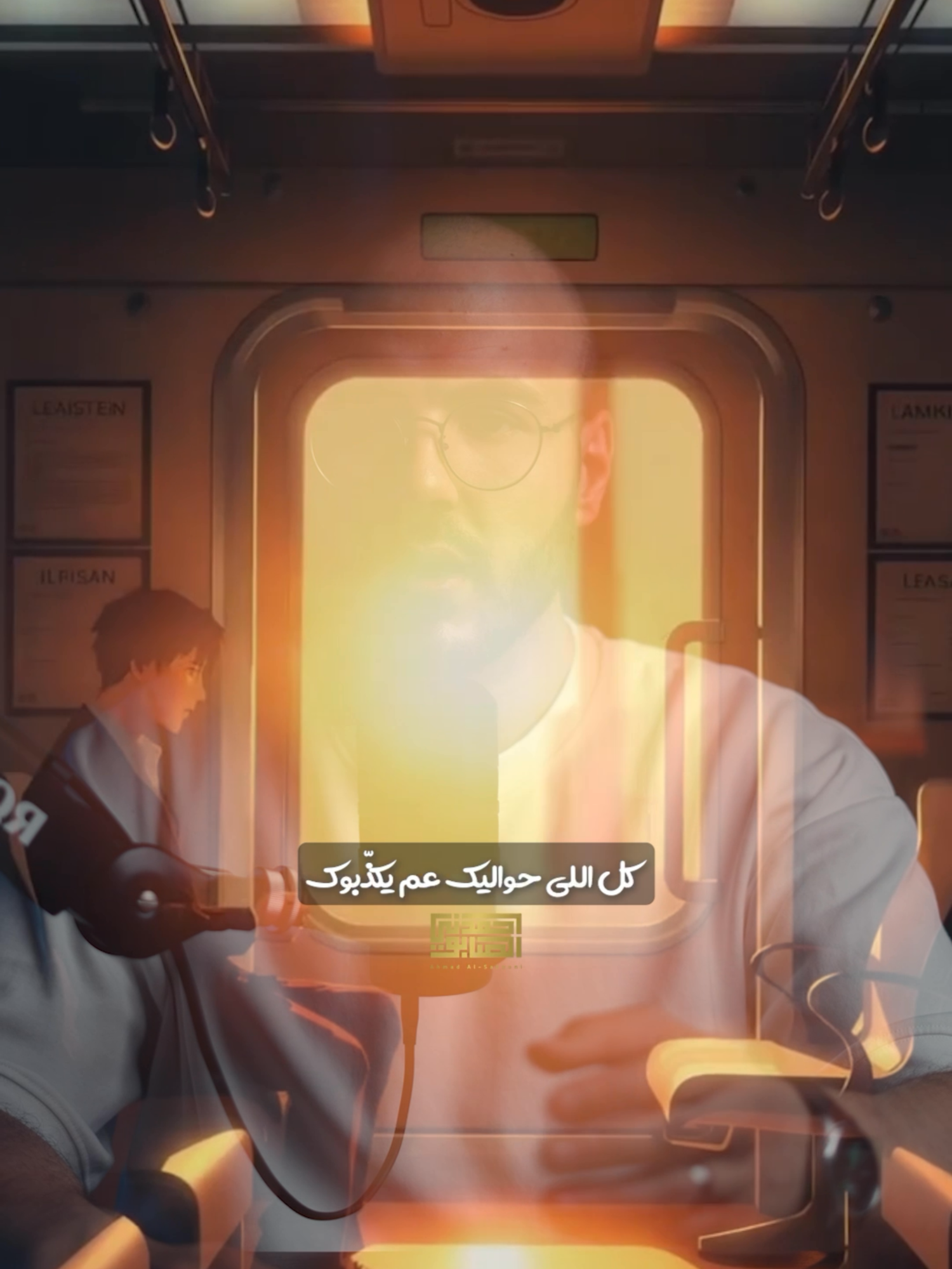 A post by @ahmadalsabouni on TikTok caption: لاتتوقف عند اللحظة الأخيرة !