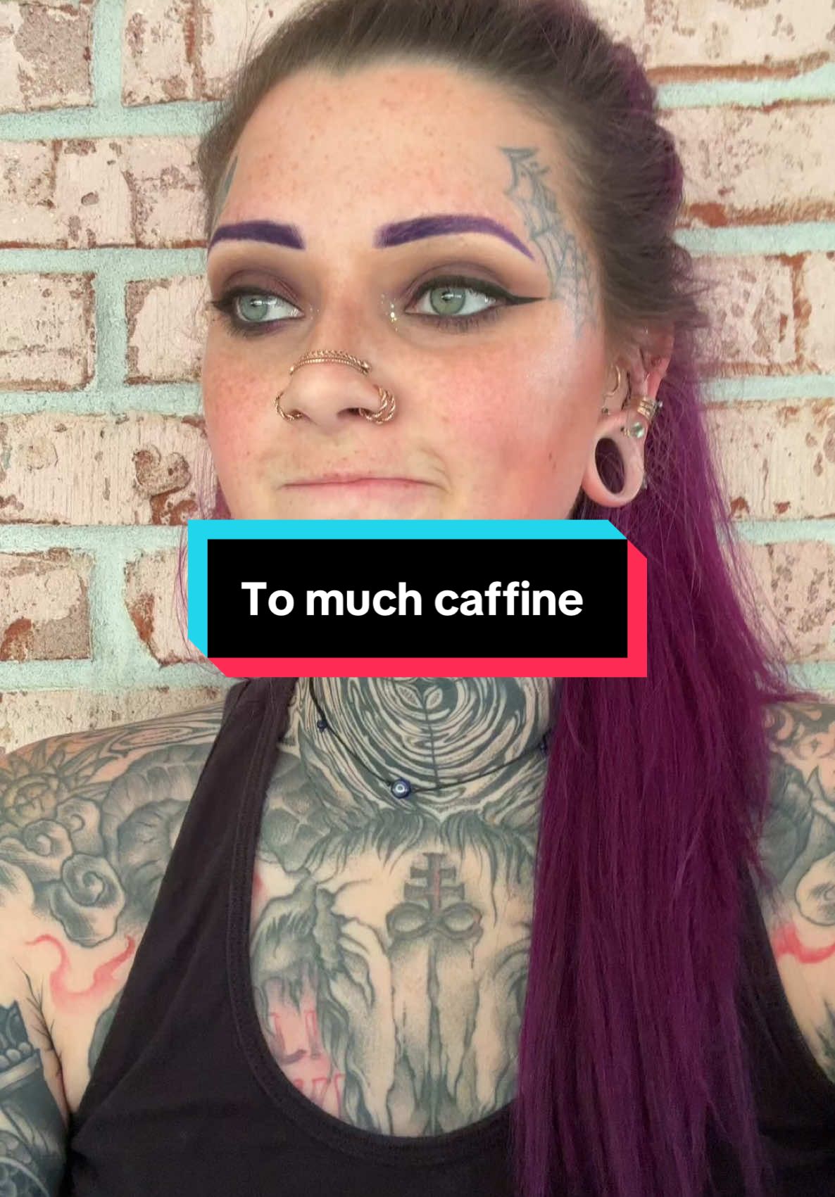 A post by @spiderwh0r666 on TikTok caption: This is gonna be a rough week… ##spiderlegs##caffeine##foryou##trending##relatable##yallternative##engagement##gymtok##fo##fypシ