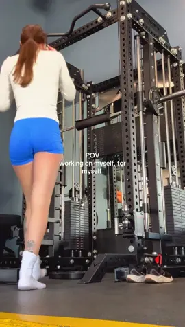 A post by @lexiorlove on TikTok caption: if it was easy, everyone would do it #gym #workout #legs #glutes