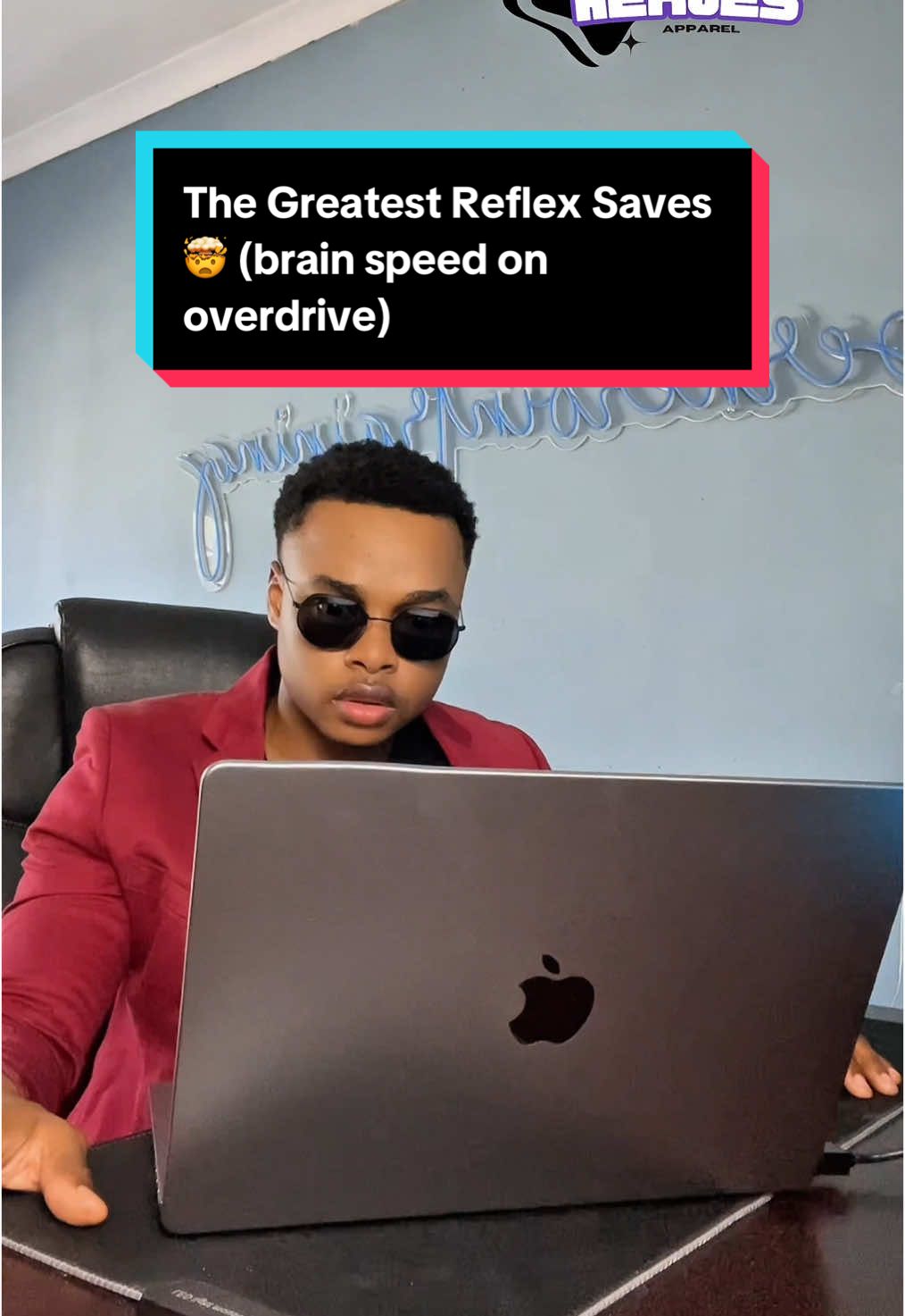 A post by @superherointraining on TikTok caption: The Greatest Reflex Saves 🤯 (brain speed on overdrive) #atevthing #how #fyp #lucky 
