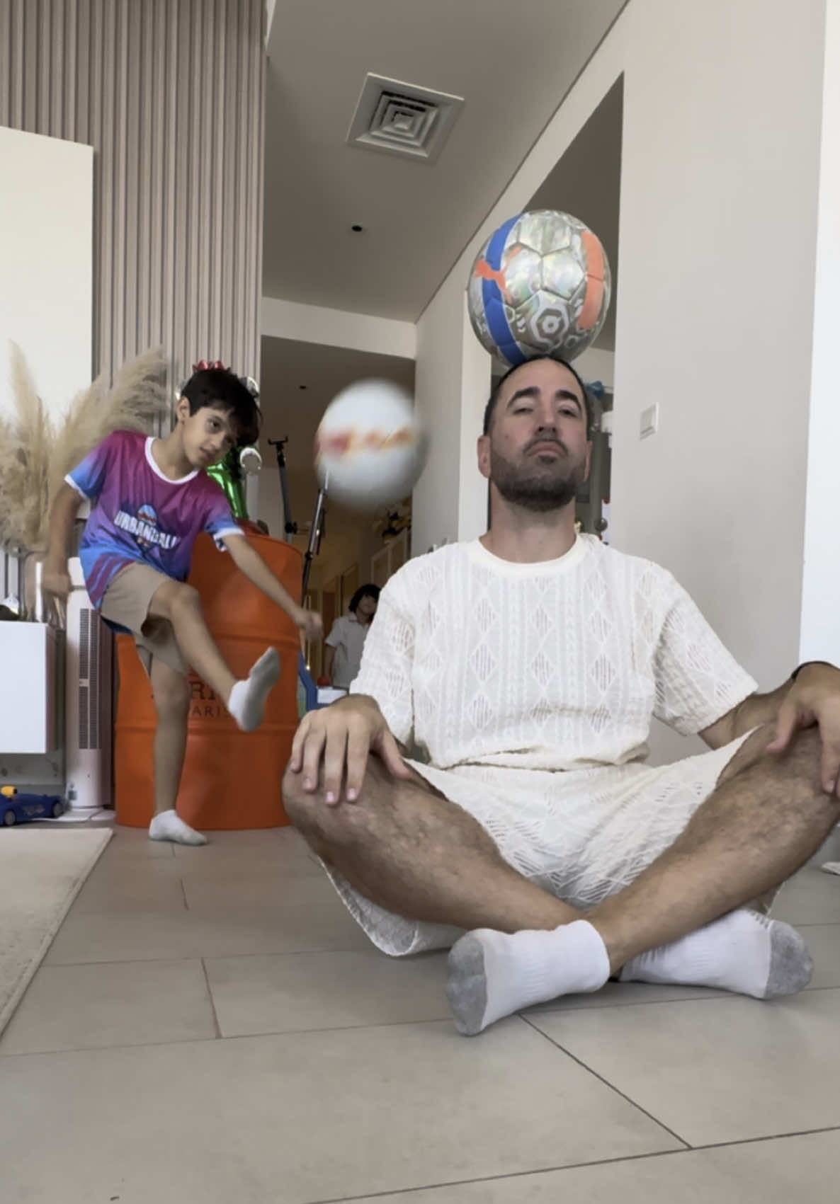 A post by @seanfreestyle on TikTok caption: Garnier Family Trust Level: 💯 Recharging mode after the UCL Final and first city stop. Next city drops tomorrow. 🏙️