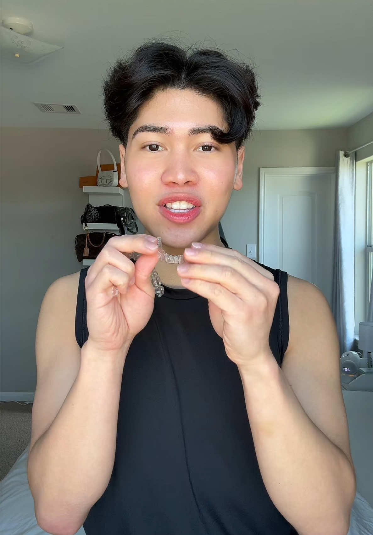 A post by @ohgoodlourd on TikTok caption: invisalign update 