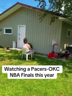 A post by @patrickwcutler on TikTok caption: Pacers vs Thunder in the NBA Finals. #thunder #pacers #nbafinals #badnapoleon 
