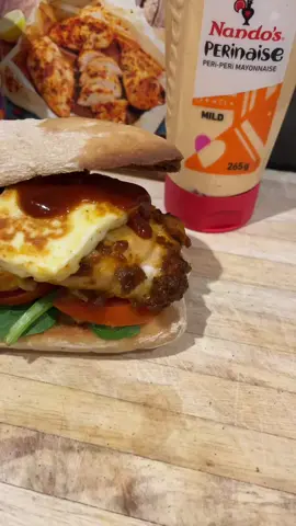 A post by @daddymaycooks on TikTok caption: #onthisday one of my favourite things I’ve cooked and eaten. This was an ad I did for @Nando’s UK & Ireland 3 years ago! Time flies! #fyp #foryou #Viral #daddymaycooks #mayfamily #daddymay #chicken #nandos #hack