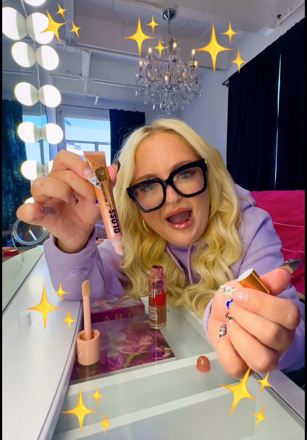 A post by @laurengodwin on TikTok caption: Trust the process🤞🏼 I might use this color EVERY DAY??🤭🫣 #makeup 