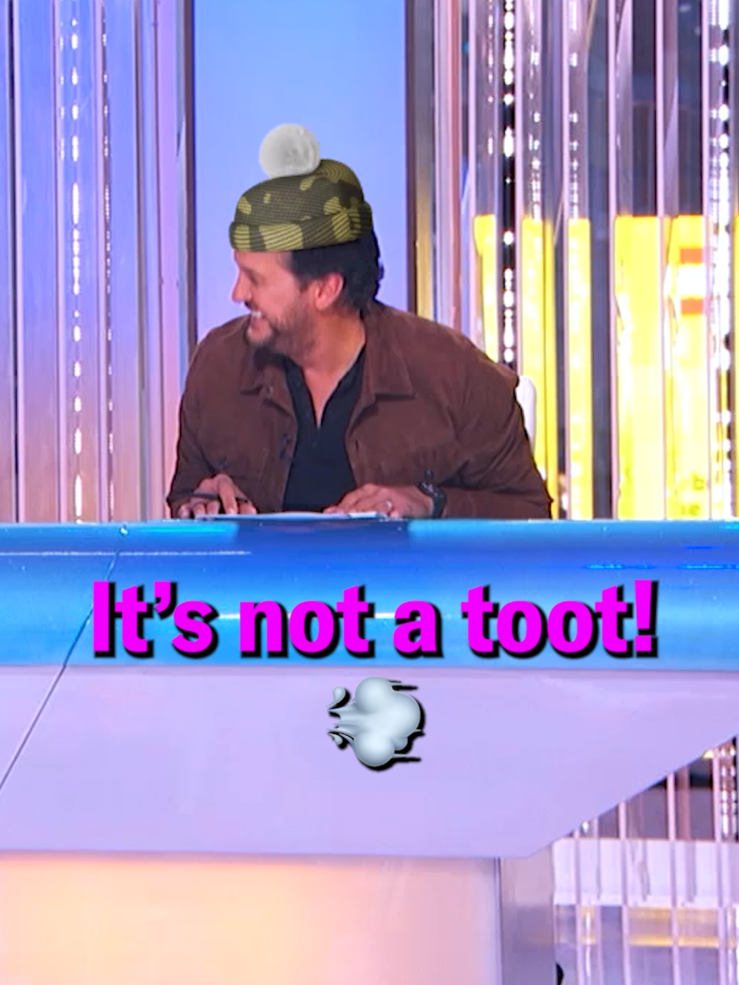 A post by @americanidol on TikTok caption: Not a toot 🫣💨 but a....