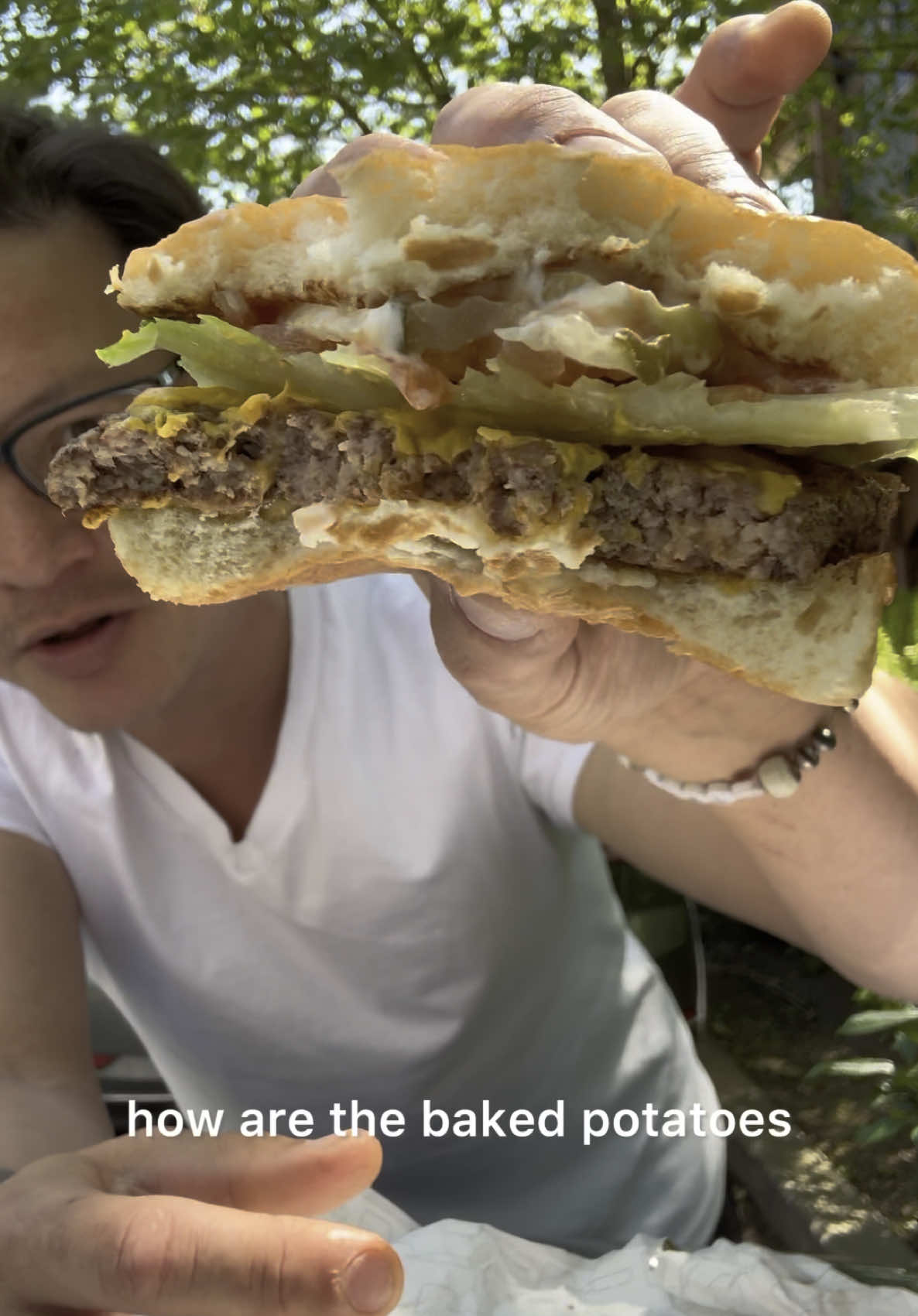 A post by @j.kenji.lopezalt on TikTok caption: Wendy’s has good fries and… nondescript burgers. Here are some thoughts. 