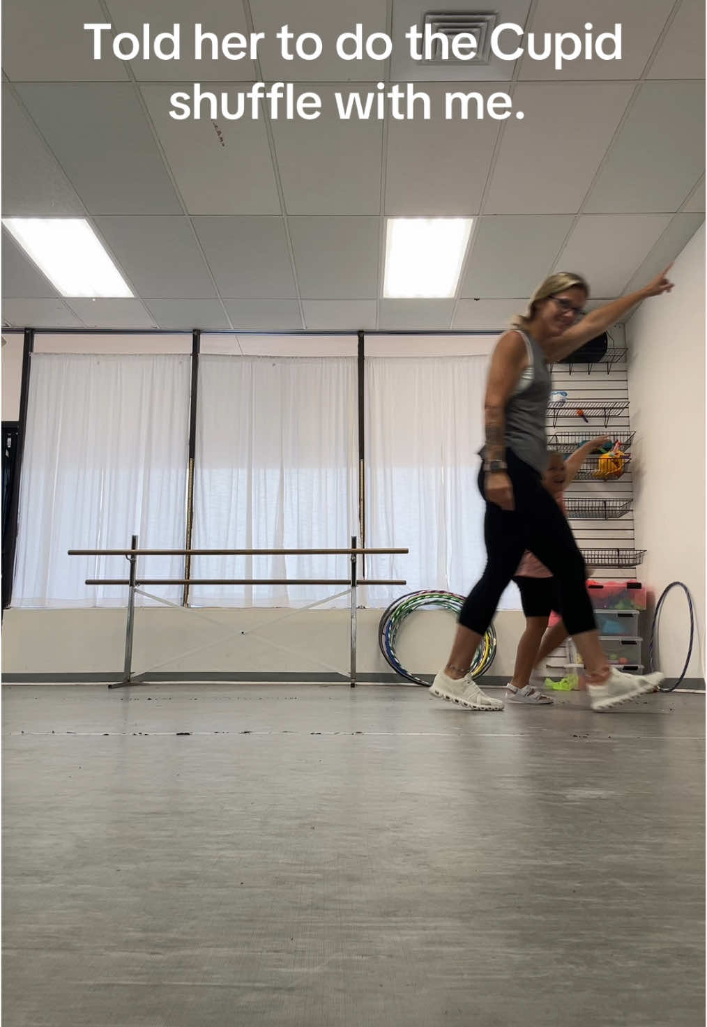 A post by @melmarie1014 on TikTok caption: This dance is so much easier than before. 🤣