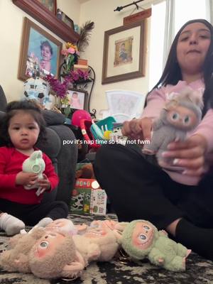 A post by @angieeres on TikTok caption: My gorda she was so sleepy lol