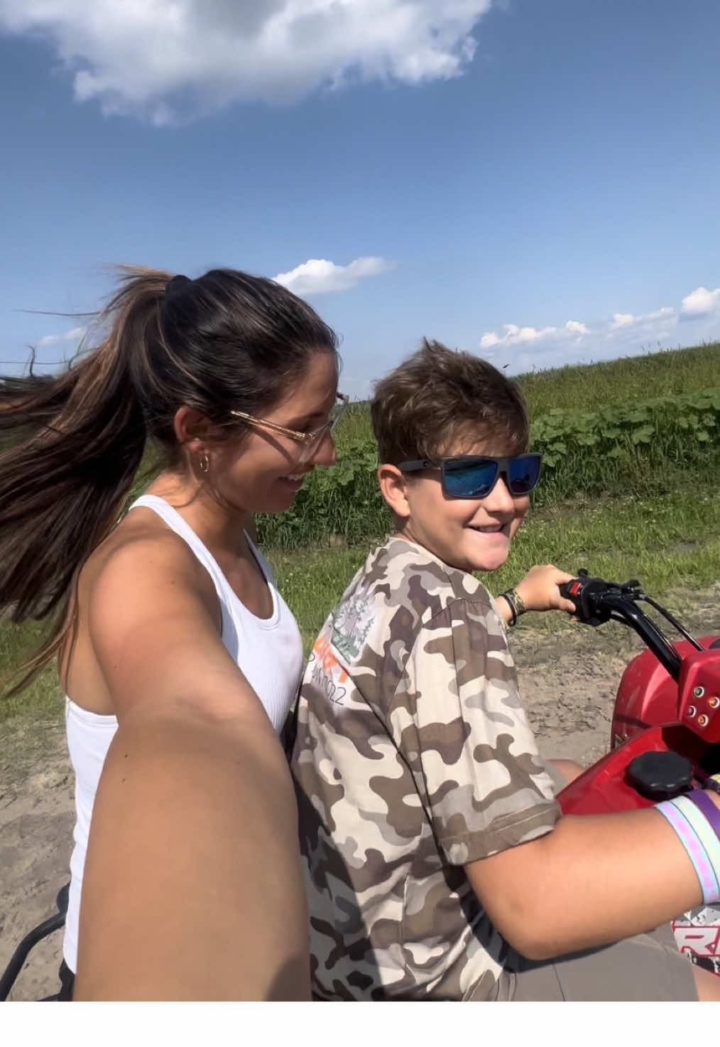 A post by @britscookin on TikTok caption: Sometimes I wish we lived in a big neighborhood but then I remember we wouldn’t be able to do this! 🌽 🐊 #country #sweetcorn 