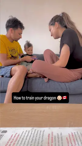 A post by @shivzote on TikTok caption: Train your dragon before become REAL DRAGON 😬