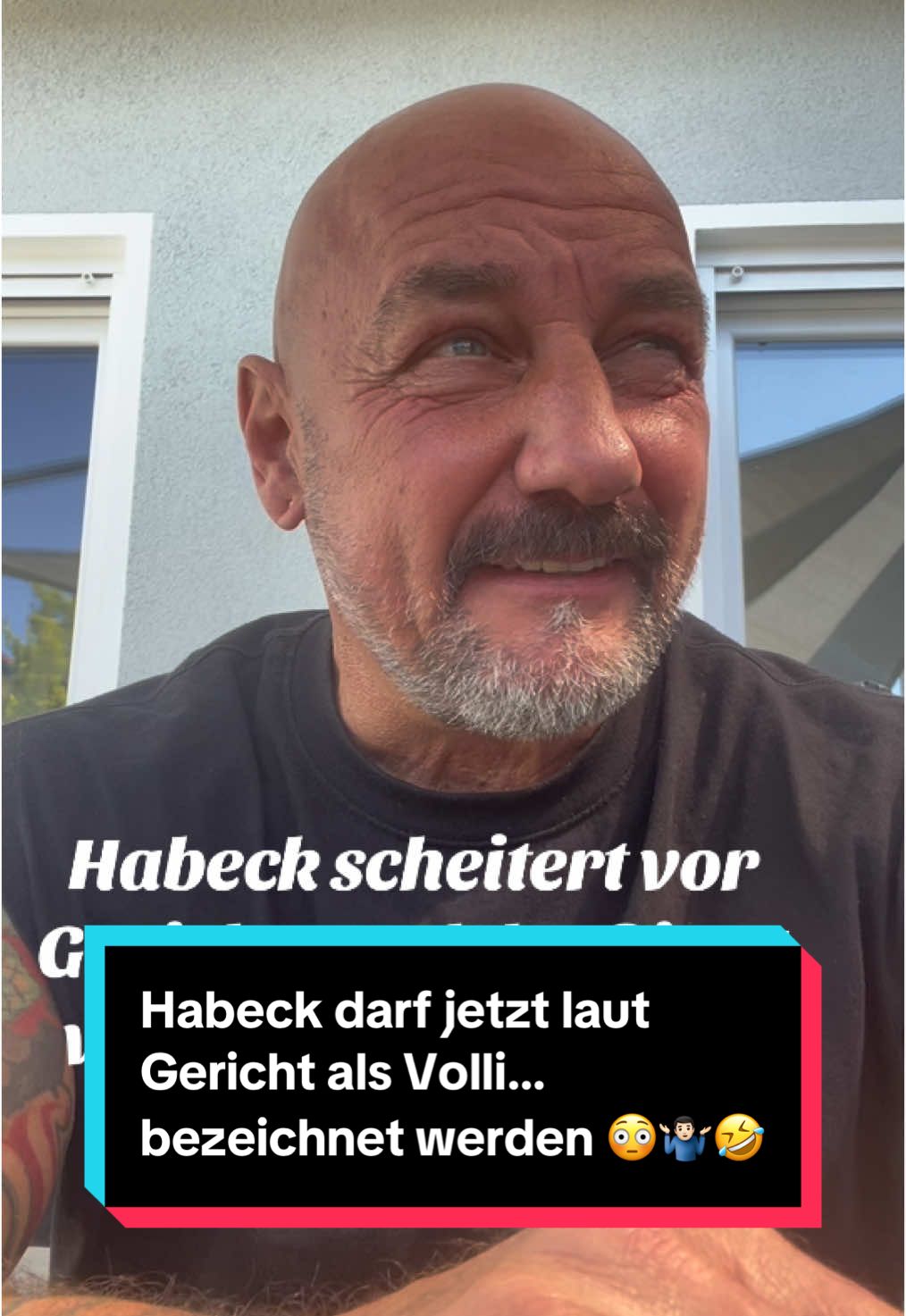 A post by @tattookrause on TikTok caption: Habeck scheitert , und darf wohl jetzt Volli…. Genannt werden 🤣😎🤷🏻‍♂️🙄 #ffür #fy #fyp #fypシ 