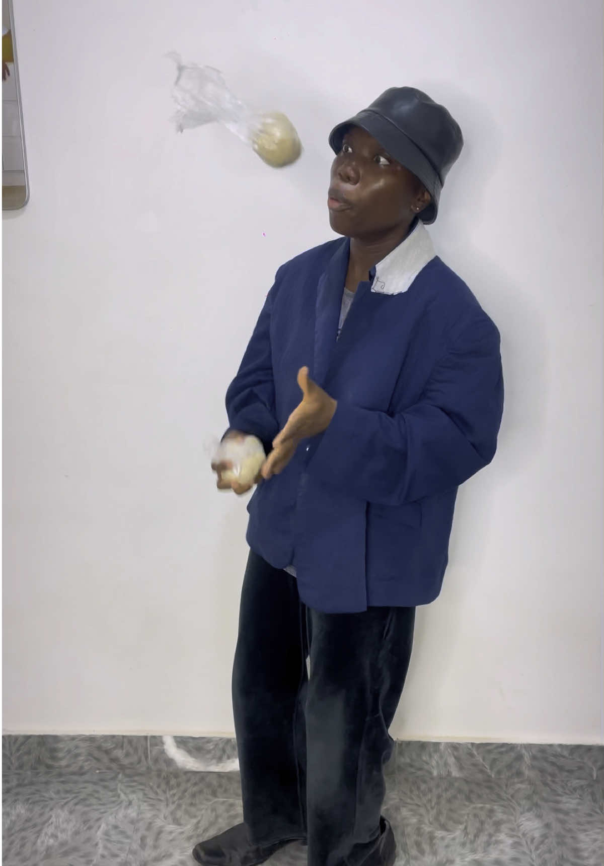 A post by @erkuahofficial on TikTok caption: As a strong banku lover, I can’t skip this trend 😂 #erkuahofficial sound @KALY KALY🦅✪ 