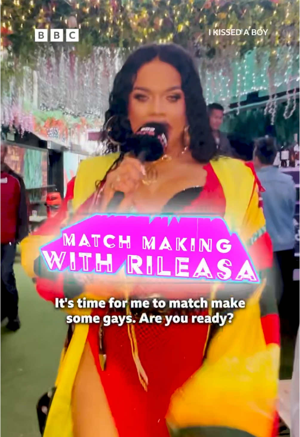 A post by @bbc on TikTok caption: The way I’m ROOTING FOR THEM, another successful meet-cute in the bag 👨‍❤️‍👨 @Rileasa  Watch #IKissedABoy now on iPlayer #IKAB #Matchmaking #DatingShow #Dating #DRUK 
